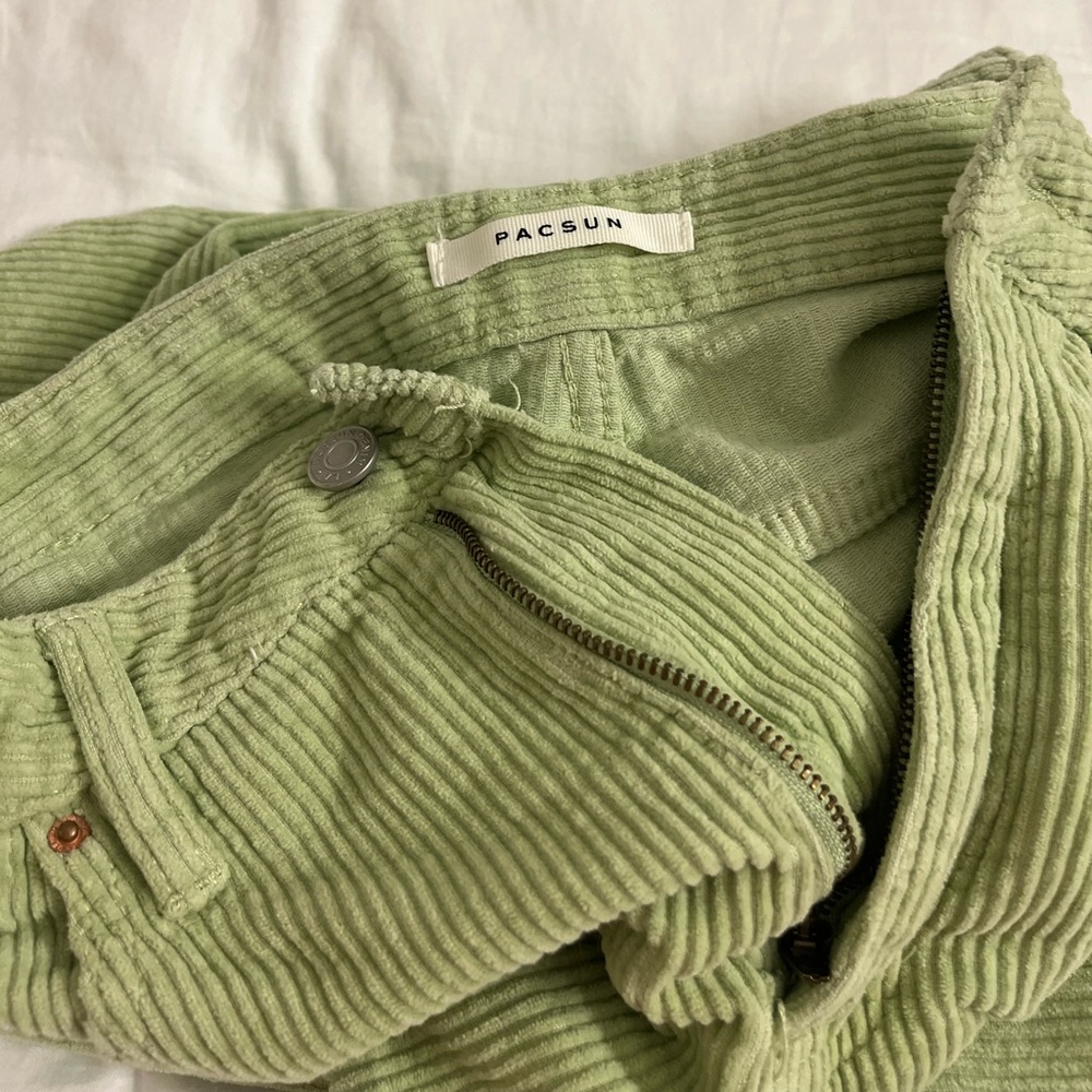 Pacsun Green Corduroy Pants